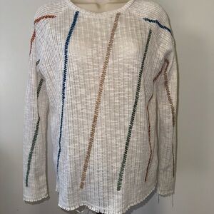 Promesa (Small) Neural Knit Long Sleeve Blouse